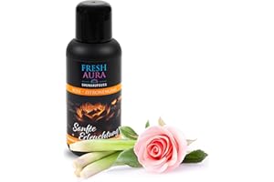 ‎FRESH AURA FRESH AURA Sauna Infusion - Sauna Infusion with Rose, Lemongrass - Very Rich and Long-Lasting Sauna Fragrance with Natural Essential Oils | Made in Germany (100 ml)