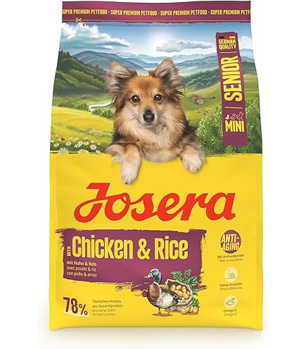 Josera Mini Junior Hundefutter – Super Premium Für Welpen & Kleine Rassen, 5 X 900 G Packungen