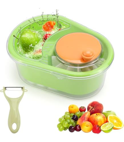 Fanmingwei Fruit en Vegetable Wasmachine met OH Ion Reinigingstechnologie IPX7 waterdicht Fruit Cleaner Apparaat 4000 mAh Fruit en Vegetable Purifier Draagbare Fruit Cleaner Machine voor Voedsel Mea