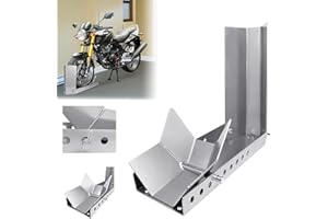 ‎LZQ LZQ Motorradwippe Motorrad vorne Verladehilfe Schiene Vorderradklemme Radwippe Motorrad Radklemme Motorradständer (1 Stück)