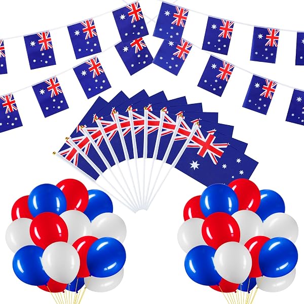 AUSTRALIAN KANGAROO FANCY DRESS COSTUME WITH AUSTRALIA DAY FLAG CAPE RUGBY LOT
