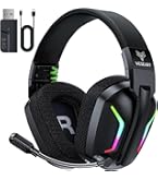 ATTACK SHARK L80 Ultra Licht Draadloos Gaming Headset, BT 5.3, 2.4G, 3.5mm Bekabeld, 50 Uur, 40mm Pro-G Drivers, Gaming Koptelefoon met Ruisonderdrukkende Afneembare Microfoon, voor PC Mobiel-Wit ATTACK SHARK L80 Ultra Licht Draadloos Gaming Headset, BT 5.3, 2.4G, 3.5mm Bekabeld, 50 Uur, 40mm Pro-G Drivers, Gaming Koptelefoon met Ruisonderdrukkende Afneembare Microfoon, voor PC Mobiel-Wit