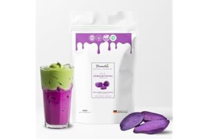 Biomatea Lila Süßkartoffel Pulver 100 g – Premium Ube Powder, Purple Sweet Potato Powder, naturbelassen & rein, ohne Zusatzstoffe, vegan & glutenfrei Kartoffelpulver