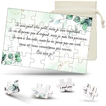 Carte Annonce Grossesse Personnalisable En Bois - Cadeau Grands-parents (Singe)