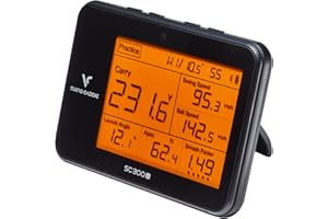 SWING CADDIE Voice Caddie Sc300I Moniteur de lancement de golf portable (2021)