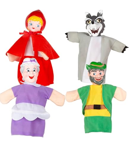 The Puppet Company - Superhéroe (Traje Morado) - Marionetas de Contar Historias, 38 cm