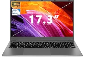 SGIN 17 Pollici PC Portatile 8GB RAM 512GB SSD 11 Home System Notebook, Celeron Dual-core, Up to 2.8Ghz, HD, 2.4/5.0G WiFi, Bluetooth 4.2, Supporta memoria espandibile 512 GB TF