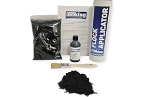 Floc-king, Kit per floccaggio fai da te piccolo, per cruscotto, in nylon, finitura resistente