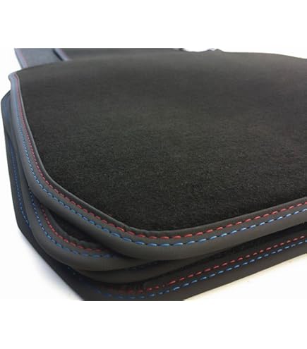 Recambo Rubberen kofferbakmat Premium geschikt voor BMW 5-serie E61 Touring | BJ 2004-2010 | op maat gemaakt met rand | beige