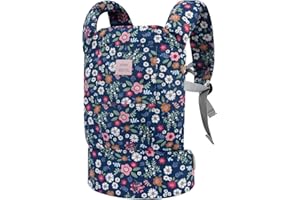 Bebamour Porte Poupée pour Enfants Accesoires de Poupée Sac de Stockage Sac à Dos Porte Jouets Rembourrés Porte Poupée Porte Bébé(Daisy)