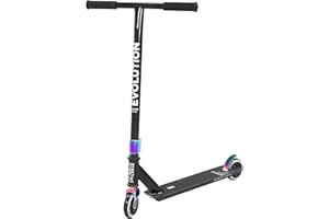 Raven – Monopattino per bambini, adulti - Scooter – Monopattino freestyle - Per imparare acrobazie allo skatepark – Ruote in PU da 100 mm, cuscinetti ABEC-9 – Evolution Rookie