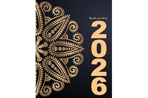 Agenda 2026 giornaliera: 1 Pagina per Giorno con To-Do List & Obiettivi -Formato A4 | Gennaio - Dicembre 2026 | 12 Mesi, 365 Giorni | Organizzata in Italiano