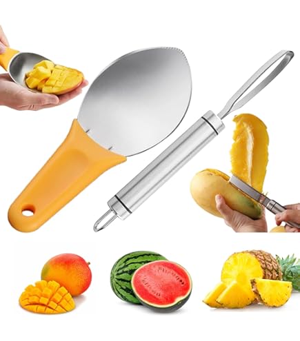 Snocciolatore Per Mango Ibili - Pratico Strumento In Acciaio Inox Per Rimuovere Il Nocciolo - Foto 3