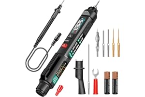 ANENG Multimeter Durchgangsprüfer,6000 Count Zweipoliger Spannungsprüfer,Auto Range Digital Berührungslos Voltmeter,misst AC/DC Spannung,Diode,Kapazität,Live Elektro Messgerät