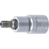BGS 4327 | Socket tip | 12.5 mm (1/2") inlet | T-profile (for Torx) with T45 perforation