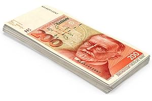 SCRATCH LOVER Scratch Cash 100 x DM 200 Marken Geld zum Spielen (echte Größe)