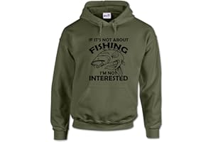 Bang Tidy Clothing Fishing Gifts Hoodie for Men - Mens Funny Carp Fishermen Hoodies Jumpers - If It's Not