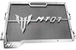 Mota Rejilla Radiador MT-07 Acero Inoxidable Color Negro Aluminio Protección Pare Piedra 2014-2021 Accesorios Equipo