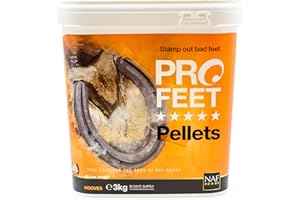 NAF Five Star Profeet Pellets 3kg – Advanced Hoof Supplement for Horses – With Biotin, MSM, Methionine & Zinc – Supports Strong Hoof Growth, Horn Quality & Hoof Integrity