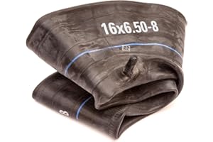 NO NONSENSE PRODUCTS Inner Tube 16x6.50-8 Straight Valve TR13 Butyl Rubber 8 Inch Ride On Lawn Mower Lawnmower 16 x 6.50-8
