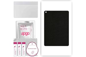 apgo Rückseite Schutzfolie, Skin, kompatibel mit Apple iPad 10.2 (2020), Hinten Displayschutzfolie aus Vinylfolie, kratzfest, einfache Montage - Matrix