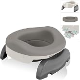 Kalencom Potette Plus Value Pack 2 in 1 Portable Potty and Reusable Foldable A for Home Use
