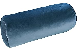 ‎BOOKIEPAD Bookiepad Samt Nackenrolle, Komfortables Lese-Accessoire, Modernes Design (Petrol)