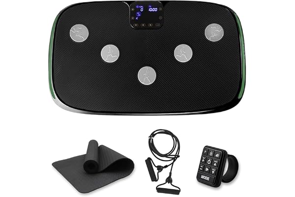 Lifepro Rumblex 4D Vibrationsplatta Träningsmaskin med 7 Träningslägen