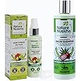 Nature Nuskha Hair Care Kit - Onion Shampoo 250ml + Oil Plus 100ml - Anti Hair Fall & Anti Dandruff - Natural Hair Care Combo for Women & Men - Nourishing Hair Growth Treatment, Promotes Scalp Health