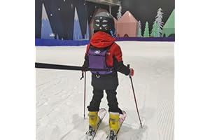 HIDEWALKER Imbracatura da Sci Bambini Principiante Snowboard Zaino da Allenamento Corde di Sicurezza per L'apprendimento della Bicicletta da Skate
