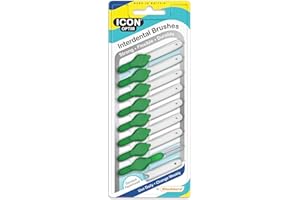 ICON OPTIM Interdental Brush Medium Green (Pack 8)
