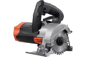 WZTO Circular Saw, 1500W 13000RPM Electric Circular Saw with 105mm Blade, Cutting Bevel Angle 0-45° Adjustable, 50mm Cutting Depth Circular Wood Saws for Cuts Wood, Tile, Plastic, PVC, Soft Metals ﻿
