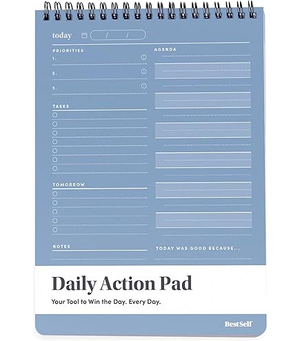 BestSelf 13 weken zelfdagboek en doelplanner - ongedateerd dagelijks ADHD-vriendelijk dagboek voor mannen en vrouwen | Productiviteit, dankbaarheid, reflectie en gewoontetracker | 2026 Life Organizer
