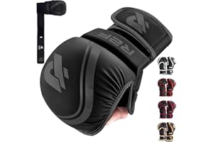 R2F RIGHT TO FIGHT R2F MMA Gloves Grappling Training Sparring Fighting – Martial Arts Open Palm Mitts Men Women, Adjustable Wrist Support Vegan Leather, UFC Cage Fighting Combat Sports Boxing, Muay Thai, Punching Bag