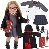Codulu Vêtements De Poupée – Ensemble 4 Pièces – Robe, Haut, Jupe, Chaussures, Sac – Pour Poupée 30 Cm (1/6 BJD) – Cadeau Fille