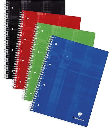 fontaine4つ Clairefontaine 8150C Blok biurkowy spiralny z nagłówkiem
