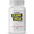 ETCHIFY Glass Etching Cream 80g | Professional Glass Etch Solution for Crafting and Frosted Glass Effect