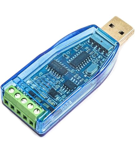 WITMOTION USB To RS485 Modbus RTU Converter Cable With CH340 Chip – Plug & Play Serial Adapter For Windows, Linux, Mac (1m)-479726