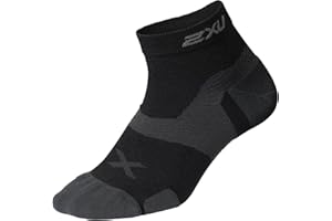 2XU Unisex Vectr Cushion 1/4 Crew Socks Vectr Cushion Crew Socks