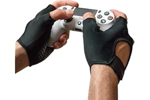 Foamy Lizard Gaming-Handschuhe, Anti-Schweiß, fingerlos, PS4, Xbox One