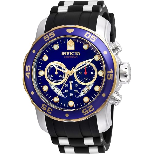 Montre Invicta Aviator 49652 Homme - Boîtier Acier Inoxydable 50 Mm, Cadran Gris, étanche 10 Bars - Mouvement Quartz - 10