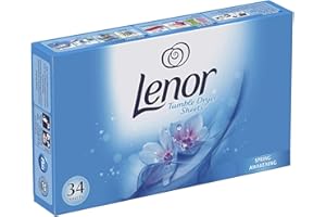 BARGAINSTORE Tumble Dryer Sheets Spring Awakening Scent 1 Box Of 34 Sheets