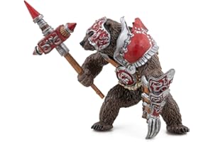 Papo - Figurine Mutant Ours - Jouet Médiéval Fantastique Enfant dès 3 Ans - Idée Cadeau Garçon - Créature Héroïque Peinte à la Main - Figurine Armée avec Masse et Griffes - 36044
