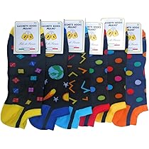 6 Paia Calze Uomo Filo Di Scozia - Fantasia Colorate, Cotone, Made In Italy - Foto 6