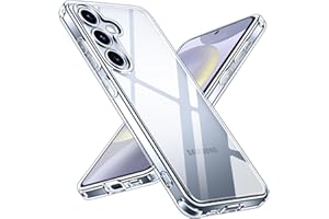 ‎IVOLER ivoler Etui nie żółknie, przezroczyste etui do Samsung Galaxy S24 5G, [ochrona aparatu] [ochrona aparatu], odporne na uderzenia, zarysowania, przezroczyste, cienkie, przezroczyste etui na telefon