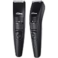 Kubra KB-1016 USB 45 min runtime, Adjustable 20 Length Setting, Ultra Sleek Beard Trimmer for Men (Black)
