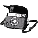 MUZIRI KINOKOO Custodia Protettiva Compatibile con Polaroid/Fujifilm Instax Mini EVO Fotocamera - PU Pelle Custodia - Modello