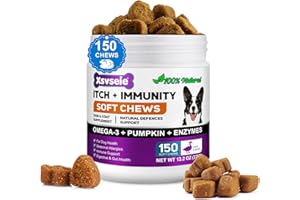 ZTSMSWY Alivio de la alergia del perro, masticables para el alivio de la picazón en la piel del perro, masticables para alivio de alergias inmunológicas, detiene la picazón excesiva, el enrojecimiento, el