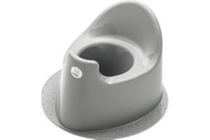 Rotho Babydesign TOP Kindertopf - recycelt - Töpfchen für Kinder - Kindertöpfchen Baby-Töpfchen - Toilettensitz - Kindertoilette - grau