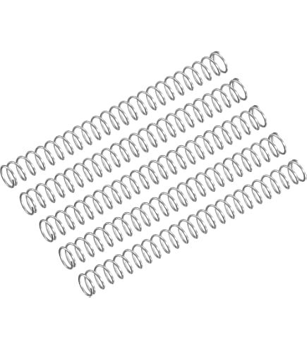 10x Druckfedern Aus Edelstahl 304 – 0.5mm X 4mm X 45mm, Für Haus, Werkstatt Und Garten